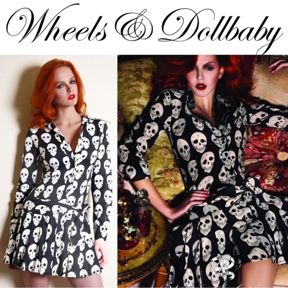 Wheels & Dollbaby skull dress